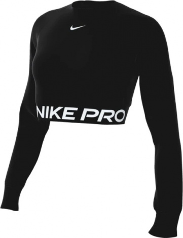 Топ женский Nike PRO DF 365 CROP LS черный FV5484-010