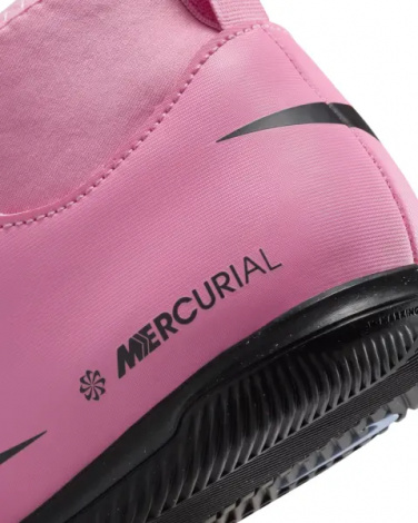 Футзалки (бампы) детские Nike JR MERCURIAL SUPERFLY 10 CLUB IC розово-красные FQ8320-600