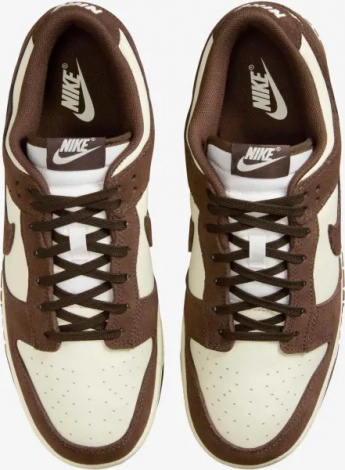 Кроссовки Nike DUNK LOW RETRO SE коричнево-кремовые FQ8249-104