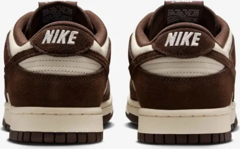 Кроссовки Nike DUNK LOW RETRO SE коричнево-кремовые FQ8249-104