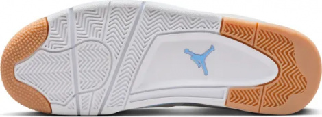 Кроссовки Nike AIR JORDAN 4 RM светло-серо-бело-голубые FQ7939-104