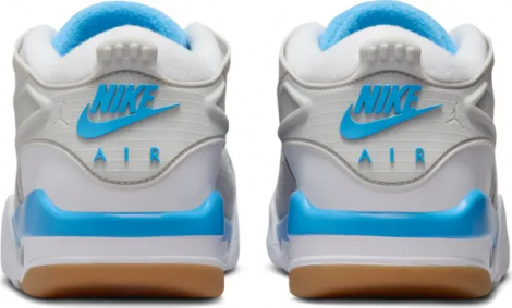 Кросівки підліткові Nike AIR JORDAN 4 RM (GS) світло-сіро-біло-блакитні FQ7938-104