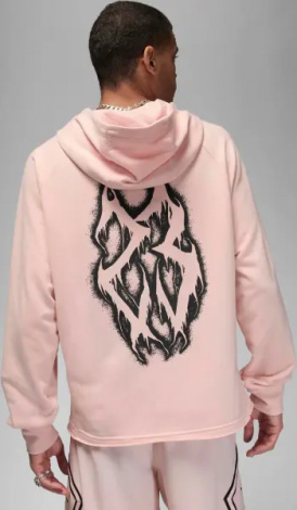 Спортивный костюм Nike JORDAN DRI-FIT SPORT GRAPHIC FLEECE светло-розово-черный FN5812-622__FN5814-622