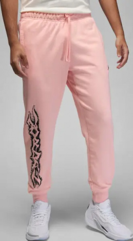 Спортивный костюм Nike JORDAN DRI-FIT SPORT GRAPHIC FLEECE светло-розово-черный FN5812-622__FN5814-622