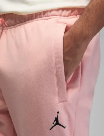 Спортивный костюм Nike JORDAN DRI-FIT SPORT GRAPHIC FLEECE светло-розово-черный FN5812-622__FN5814-622