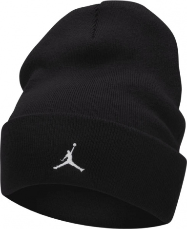 Шапка Nike U J PEAK BEANIE ESS черная FN4672-010