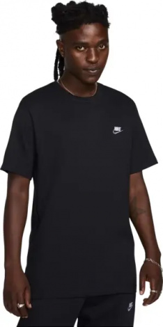 Футболка Nike SPORTSWEAR CLUB черная FD1184-013