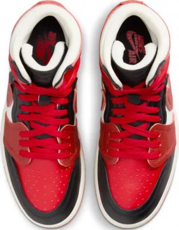 Кросівки жіночі Nike AIR JORDAN 1 HIGH METHOD OF MAKE червоно-біло-чорні FB9891-600