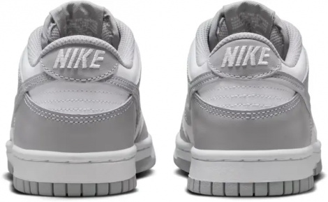 Кросівки підліткові Nike DUNK LOW (GS) сіро-білі FB9109-123