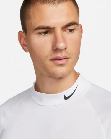 Термобілизна гольф Nike PRO DRI-FIT FITNESS MOCK-NECK LONG-SLEEVE білий FB7908-100