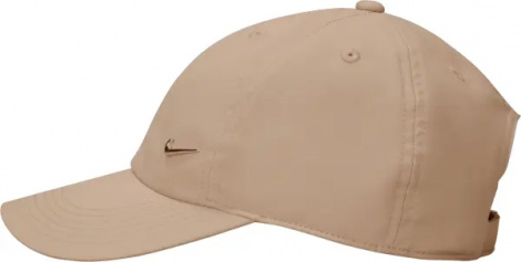 Бейсболка подростковая Nike DRI-FIT CLUB UNSTRUCTURED METAL SWOOSH светло-коричневая FB5064-200