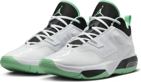 Кроссовки баскетбольные Nike JORDAN STAY LOYAL 3 бело-зеленые FB1396-103