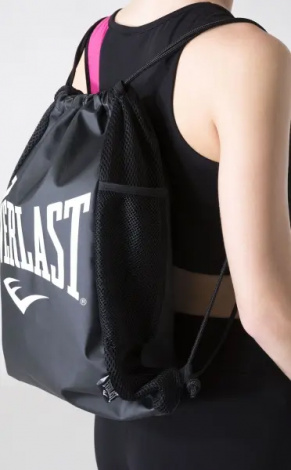 Сумка-мешок Everlast STRING BACKPACK черная EVB805N27