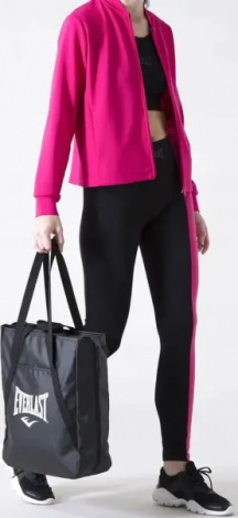 Сумка через плечо женская Everlast GYM TOTE черная EVB804N27