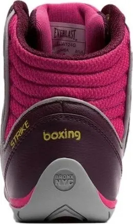 Боксерки Everlast STRIKE бордово-розовые ELW-124G