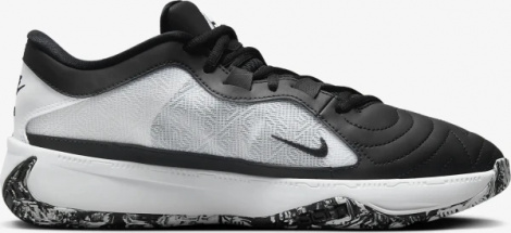 Кросівки баскетбольні Nike ZOOM FREAK 5 біло-чорні DX4985-101