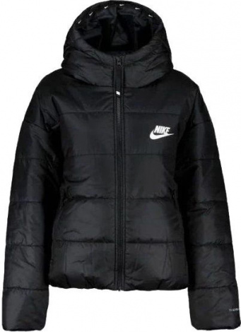 Куртка жіноча Nike W NSW SYN TF RPL HD JKT чорна DX1797-010