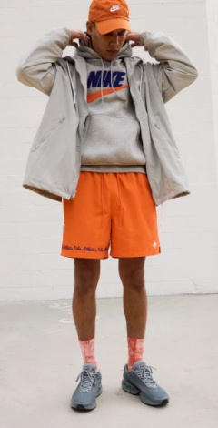 Кросівки Nike AIR MAX DN сіро-жовтогарячі DV3337-004