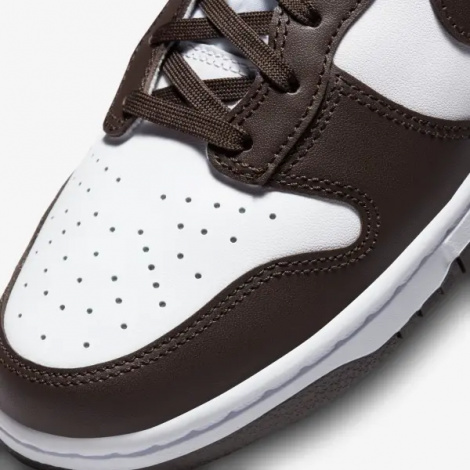 Кросівки Nike DUNK HIGH RETRO біло-темно-коричневі DV0829-100