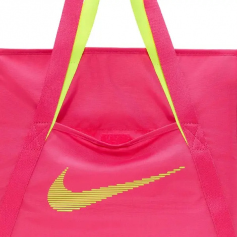 Сумка через плече жіноча Nike GYM TOTE 28L рожево-салатова DR7217-629