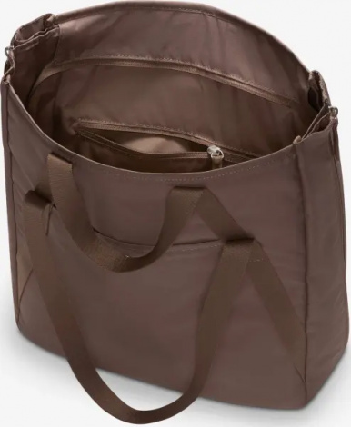 Сумка через плечо женская Nike GYM TOTE 28L коричневая DR7217-214