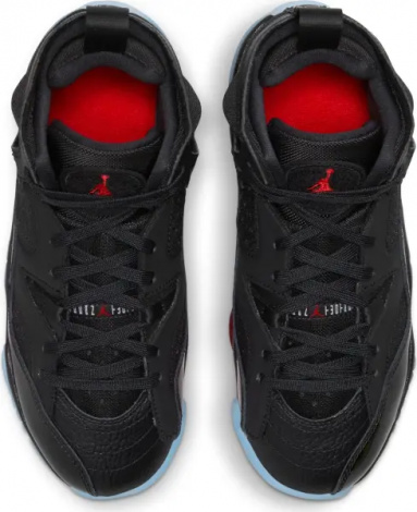 Кроссовки подростковые Nike JUMPMAN TWO TREY (GS) черно-голубые DQ8431-003