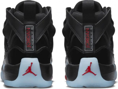 Кроссовки подростковые Nike JUMPMAN TWO TREY (GS) черно-голубые DQ8431-003