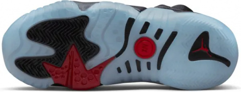 Кроссовки подростковые Nike JUMPMAN TWO TREY (GS) черно-голубые DQ8431-003