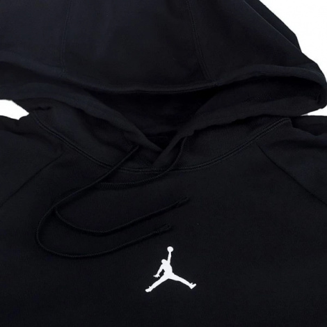 Толстовка Nike JORDAN M J DF SPRT CSVR FLC PO черная DQ7327-010