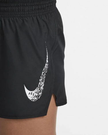 Шорты для бега женские Nike W NK DF SWOOSH RUN SHORT черные DM7773-010