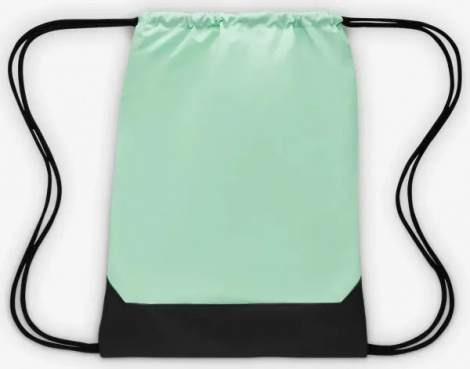 Сумка-мешок Nike BRASILIA 9.5 DRAWSTRING 18L мятная DM3978-353
