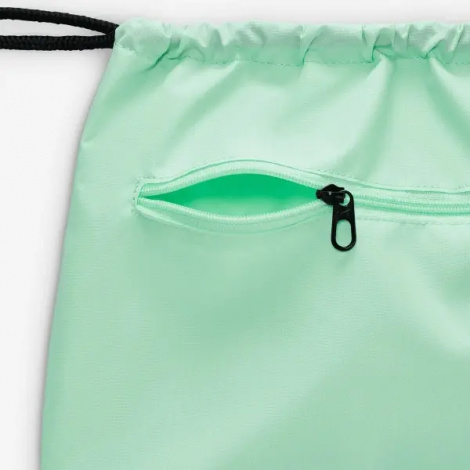 Сумка-мешок Nike BRASILIA 9.5 DRAWSTRING 18L мятная DM3978-353
