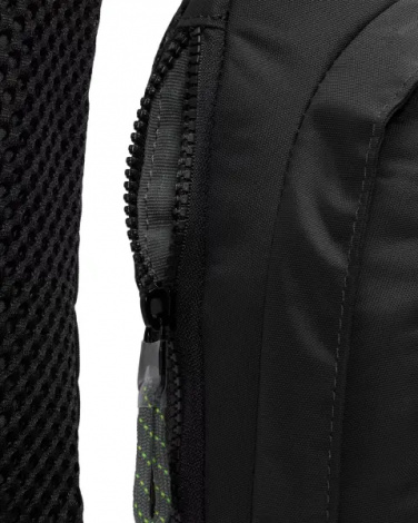 Сумка через плечо Nike SPORTSWEAR ESSENTIALS SLING BAG черно-салатовая DJ9796-060