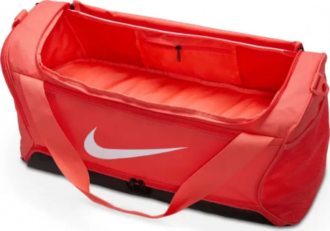 Сумка спортивна Nike BRASILIA 9.5 TRAINING DUFFEL BAG M 60L світло-червона DH7710-814
