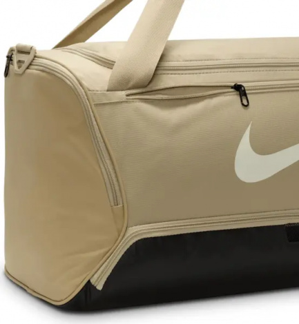 Сумка спортивная Nike BRASILIA 9.5 TRAINING DUFFEL BAG M 60L бежевая DH7710-253