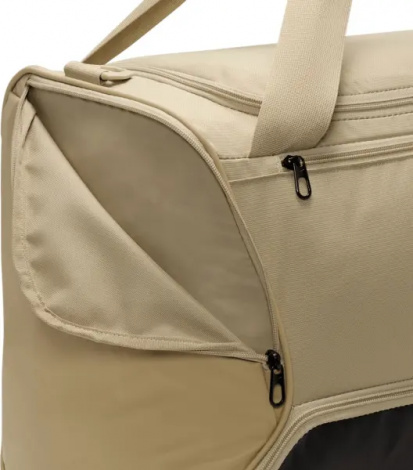 Сумка спортивная Nike BRASILIA 9.5 TRAINING DUFFEL BAG M 60L бежевая DH7710-253