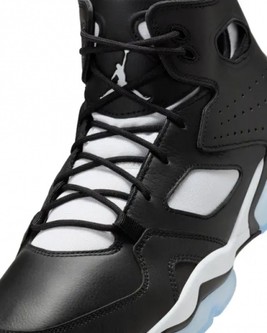 Кроссовки Nike JORDAN FLIGHT CLUB '91 черно-бело-голубые DC7329-002