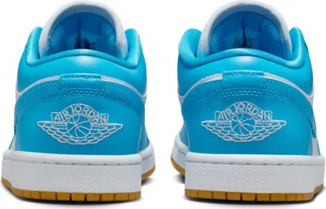 Кросівки жіночі Nike AIR JORDAN 1 LOW блакитно-білі DC0774-104