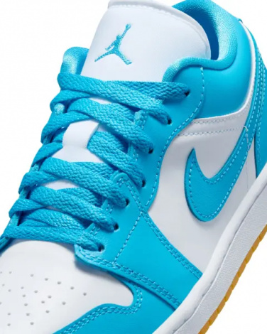 Кросівки жіночі Nike AIR JORDAN 1 LOW блакитно-білі DC0774-104