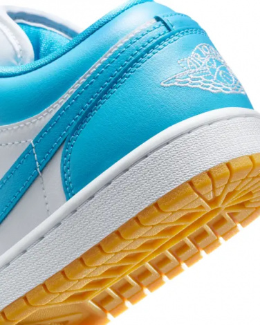 Кросівки жіночі Nike AIR JORDAN 1 LOW блакитно-білі DC0774-104