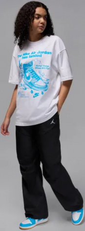 Кросівки жіночі Nike AIR JORDAN 1 LOW блакитно-білі DC0774-104