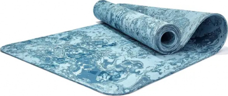 Килимок для йоги Adidas CAMO YOGA MATTE блакитний ADYG-10500RS-NL