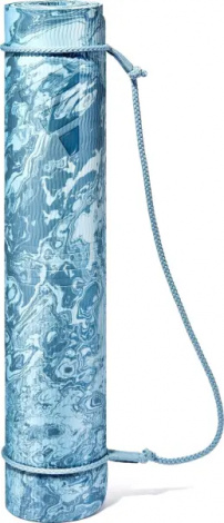 Килимок для йоги Adidas CAMO YOGA MATTE блакитний ADYG-10500RS-NL