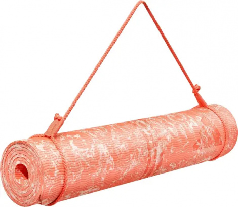 Килимок для йоги Adidas CAMO YOGA MATTE кораловий ADYG-10500CF