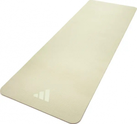 Килимок для йоги Adidas DOUBLE SIDED YOGA MAT бежево-бордовий ADYG-10400WP-NL