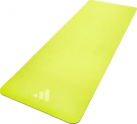 Коврик для йоги Adidas DOUBLE SIDED YOGA MAT желто-темно-серый ADYG-10400BLY-NL