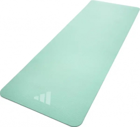 Коврик для йоги Adidas DOUBLE SIDED YOGA MAT мятно-темно-серый ADYG-10400BLM-NL