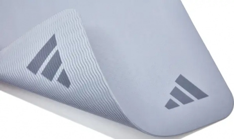 Килимок для йоги Adidas PREMIUM YOGA MAT сірий ADYG-10300SV