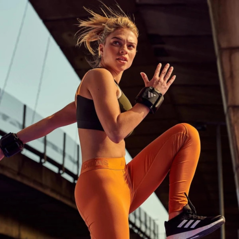 Утяжелители для лодыжки/запястья Adidas PERFORMANCE ANKLE/WRIST WEIGHTS черно-салатовые (2 х 2.0 кг) ADWT- 12634