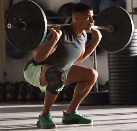 Фиксатор колена Adidas AEROREADY KNEE SUPPORT черный L ADSU-14112